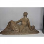 Woman w/Pan by Joe Descomps