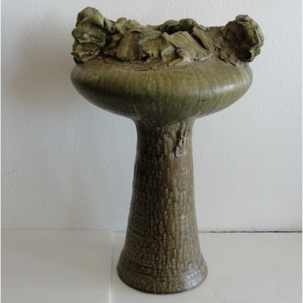 Green Bulbous Vessel