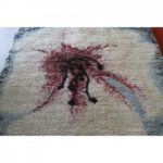 Woven Tapestry Rug by Eleen Auvil titled Amaryllis