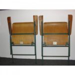 Russel Wright Wood Folding Chairs