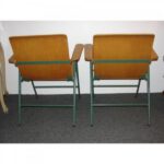 Russel Wright Wood Folding Chairs