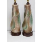 Ceramic (Brown/Green) Lamps