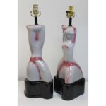 Pair of Ceramic Lamps, attributed to Heifetz