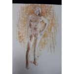 Richard Faralla Nude (frontal) Painting