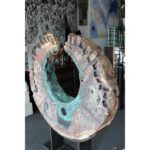 Ceramic and Copper Sculpture by Tom Phardel