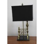 Custom Pair of English Fire Dog Lamps