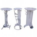 Three Custom Pedestals