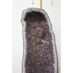 Monumental Pair of Geode Lamps