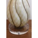 Venetian Glass Lamp by the MARBRO Lamp Company, Los Angeles, CA.