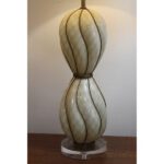 Venetian Glass Lamp by the MARBRO Lamp Company, Los Angeles, CA.