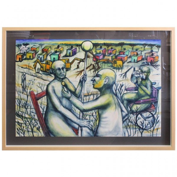 Daniel Rosel, 2001 Painting