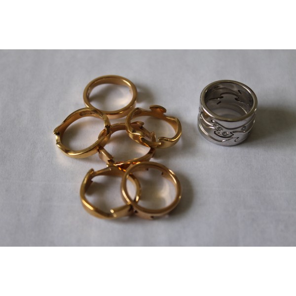 Ten Rings by Georg Jensen