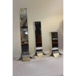 Three â€œSteleâ€ Vases by Lino Sabattini