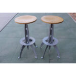 Four Rocket Inspired Barstools