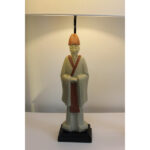 Pair of Wood Asian Lamps