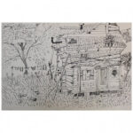 Drawing by Paul Wonner and William Theophilus Brown