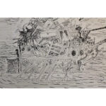 Drawing by Paul Wonner and William Theophilus Brown