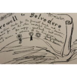 Drawing by Paul Wonner and William Theophilus Brown