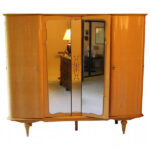 French Armoire, Birds-Eye Maple