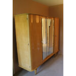 French Armoire, Birds-Eye Maple