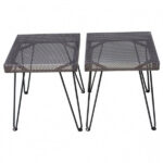 Studio Perforated End Tables