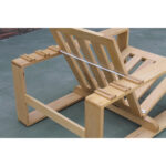 Custom Patio Chair in the style of Jean RoyÃ¨re