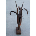 Contemporary Steel Brutalist Sculpture