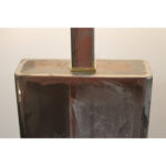 Custom Rectangular Steel Table Lamp, Medium Version