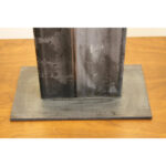 Custom Rectangular Steel Table Lamp, Medium Version