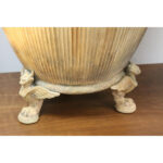 Pair of Monumental Italian Beaux-Arts Footed Planters