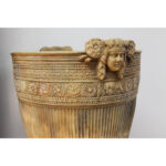 Pair of Monumental Italian Beaux-Arts Footed Planters