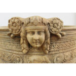 Pair of Monumental Italian Beaux-Arts Footed Planters