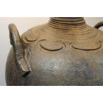 Monumental Two Handled Ceramic Table Lamp