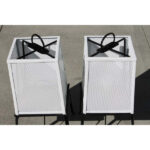 Pair of Japanese Lantern Table Lamps