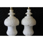 Pair of Alabaster Table Lamps