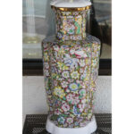 Porcelain Japanese Lamps Decorated in Hong Kong