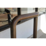 Copper and Steel Brutalist Sculpture