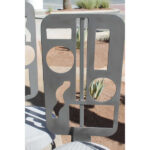 Three Custom Futuristic Swivel Barstools