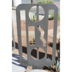 Three Custom Futuristic Swivel Barstools