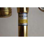 Pair of Alabaster Lamps by the MARBRO Lamp Company, Los Angeles, CA.