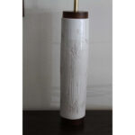 Ceramic Cylindrical Abstract Lamp