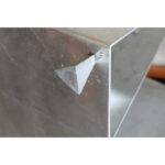 Futuristic Aluminum Magazine / Log Holder Rack