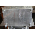 Futuristic Aluminum Magazine / Log Holder Rack