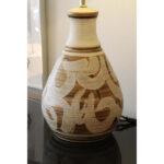 Stoneware Lamp by Wishon-Harrell