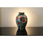 Italian Ceramic TV Lamp