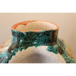 Italian Ceramic TV Lamp