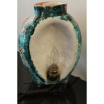 Italian Ceramic TV Lamp