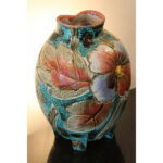 Italian Ceramic TV Lamp