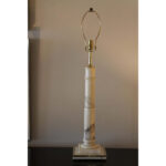 Marble Lamp, Made in Italy for I. Magnin [amp] Company