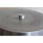 Machine Age Aluminum Musical Note Table Lamp